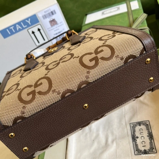 Hyper Peter small bag with jumbo GG Gucci Diana tote 0713